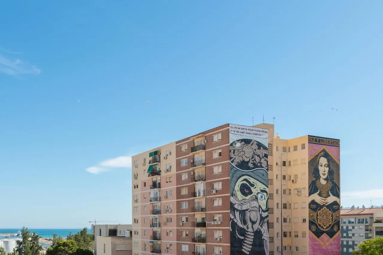 Apartamento De 3 Habitaciones En El Barrio De Las Artes, Soho Malaga 0*,  Spain
