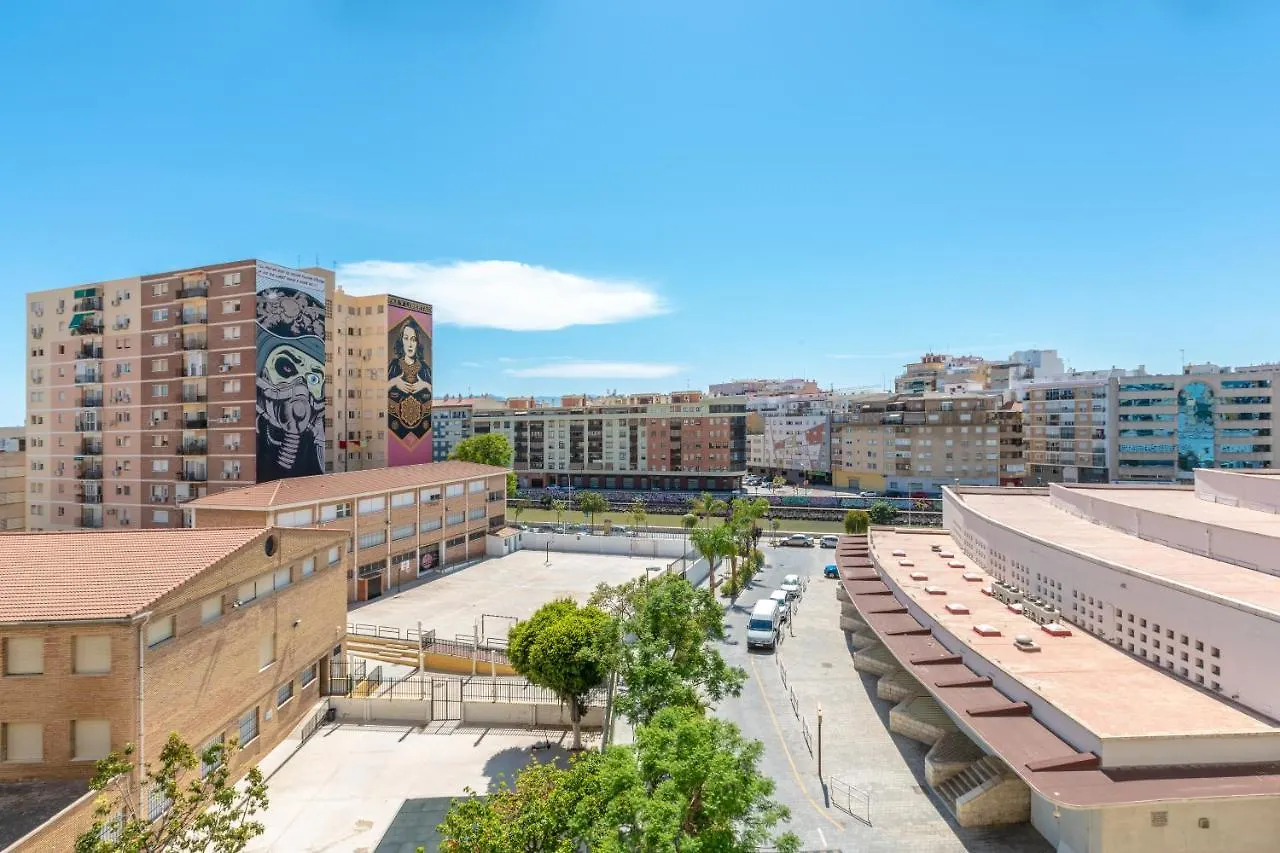 Apartamento De 3 Habitaciones En El Barrio De Las Artes, Soho Malaga Apartment