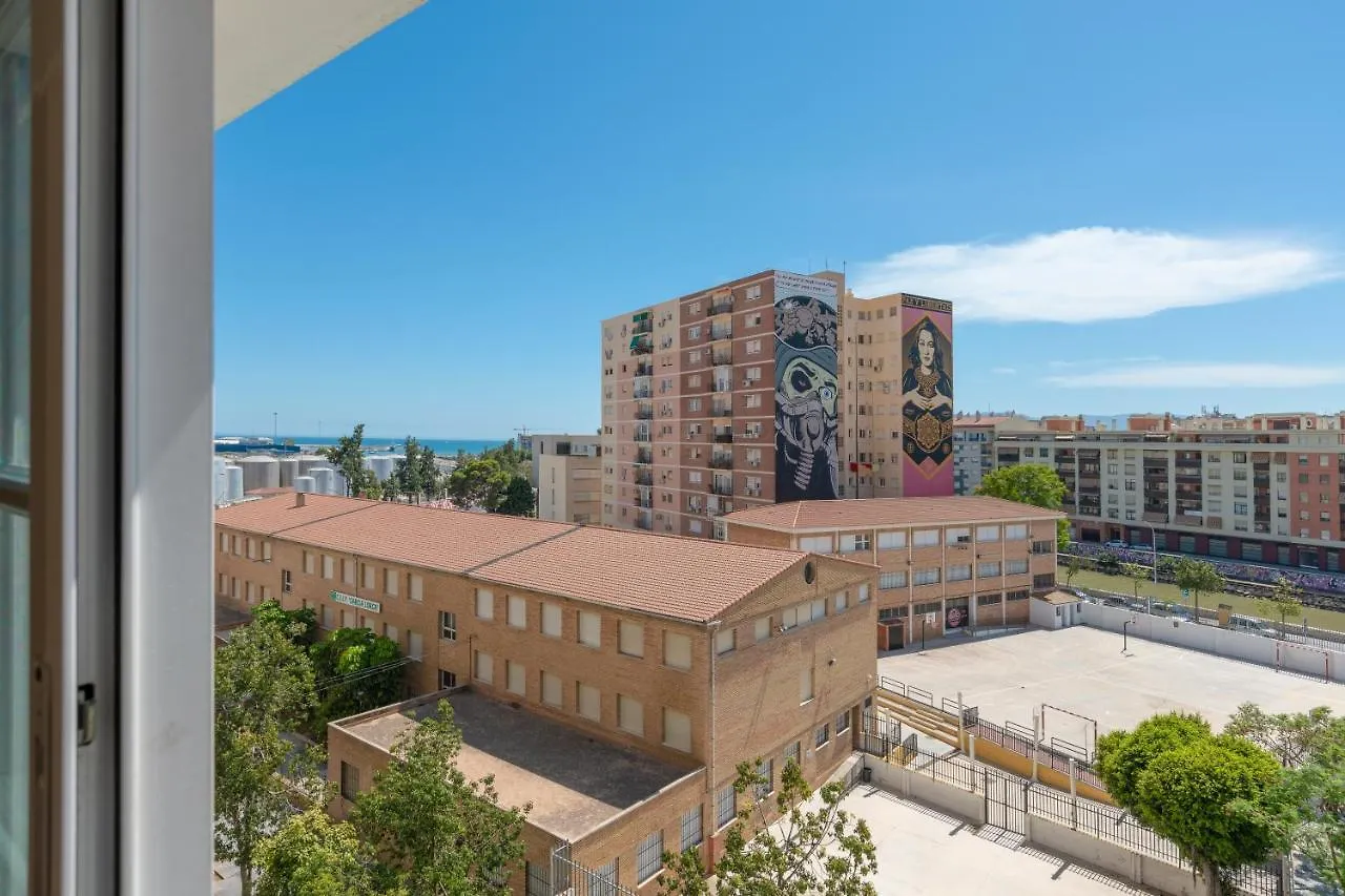 Apartamento De 3 Habitaciones En El Barrio De Las Artes, Soho Málaga 0*,